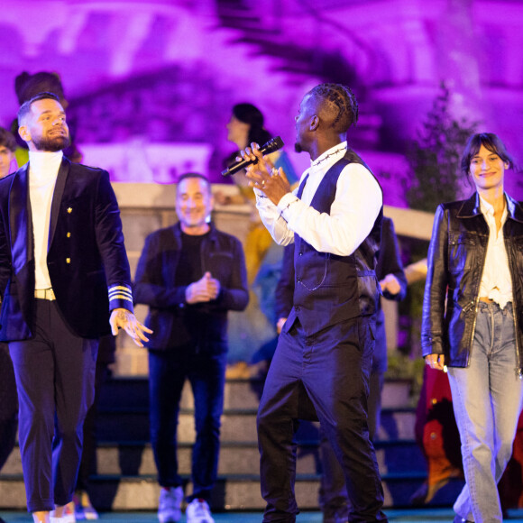 Exclusif - KeenV, Black M, Zoé - Jour 1 - Tournage de l'émission "Nuit magique dans le monde de Disney" à Disneyland Paris, diffusée le 27 décembre sur M6 © Tiziano Da Silva-Cyril Moreau / Bestimage 