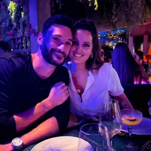 Hugo et Marine Lloris pour l'anniversaire du gardien.