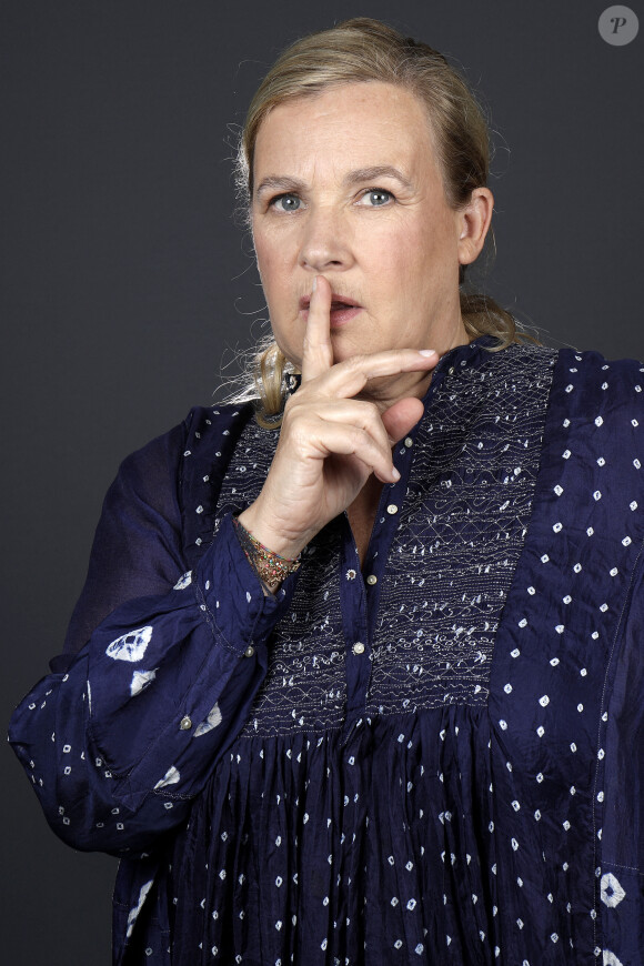 Portrait de Hélène Darroze à Paris, lors de l'enregistrement de l'émission "Chez Jordan". Le 13 septembre 2022 © Céric Perrin / Bestimage