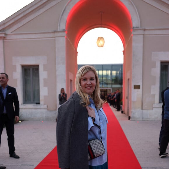 La Cheffe Hélène Darroze aux Chais Monnet en marge de la cérémonie de remise des prix du Guide Rouge Michelin 2022 à Cognac le 22 mars 2022. © Jean-Marc Lhomer / Bestimage