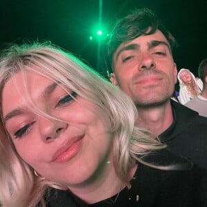 Louane avec son compagnon Florian Rossi au festival de Coachella