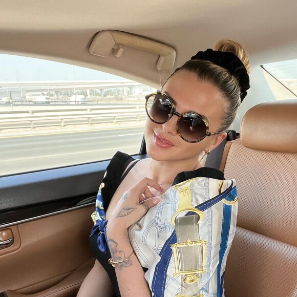 Kelly Vedovelli à Dubaï