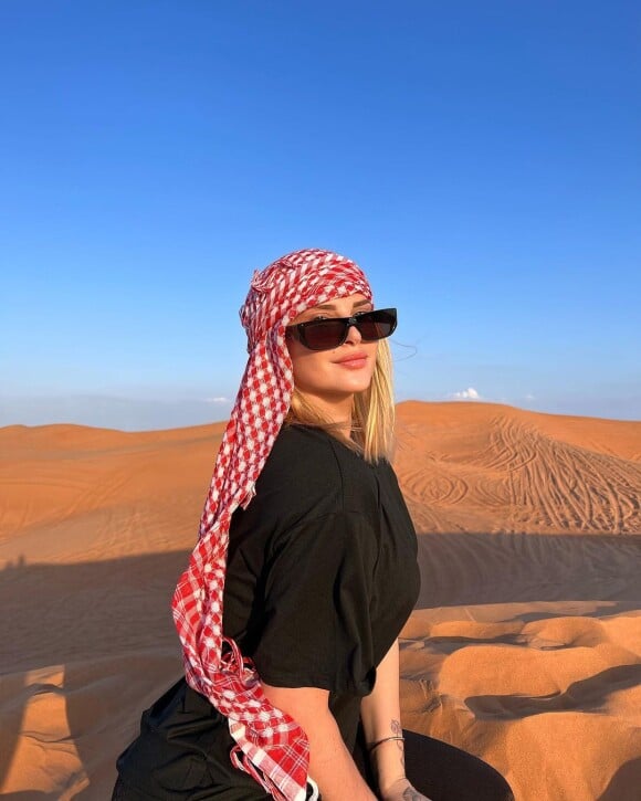 Kelly Vedovelli à Dubaï