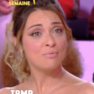 Priscilla Betti dans l'émission TPMP People le 26 novembre 2022.