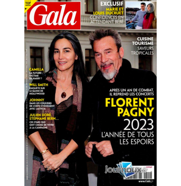 Couverture du magazine Gala n°1542, paru le 29 décembre 2022.