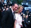 Jean Dujardin et Alexandra Lamy - Montée des marches du film "Thérèse Desqueroux" pour la cérémonie de clôture du 65ème festival de Cannes le 27 mai 2012.