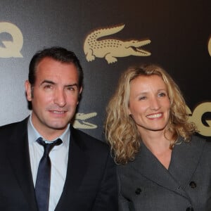 Archive - Jean Dujardin et Alexandra Lamy lors de la soiree GQ des hommes de l'annee au Ritz a Paris, le 18 janvier 2012