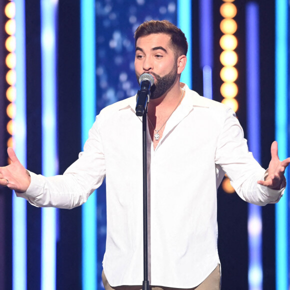 Kendji Girac - 36ème Edition du Téléthon à Paris. Le 2 décembre 2022 © Coadic Guirec / Bestimage