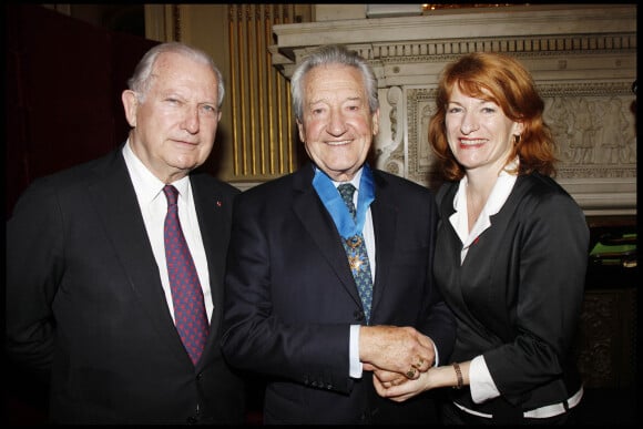 Hugues R. Gall, Jacques Sereys et Muriel Mayette - Cérémonie à la Comédie-Française, Paris, le 7 novembre 2011.