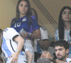 Antonella Roccuzzo - femme de MESSI Lionel (ARG) dans les tribunes du match "France - Argentine (3-3 - tab 2-4)" en finale de la Coupe du Monde 2022 au Qatar, le 18 décembre 2022. © JB Autissier / Panoramic / Bestimage