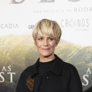 Marina Foïs lors d'un photocall avant la projection du film "As Bestas" au cinéma Verdi à Madrid le 7 novembre 2022. 
