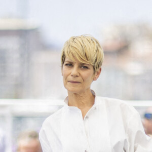 Marina Foïs au photocall de "As Bestas" lors du 75ème Festival International du Film de Cannes, le 27 mai 2022. © Cyril Moreau/Bestimage 