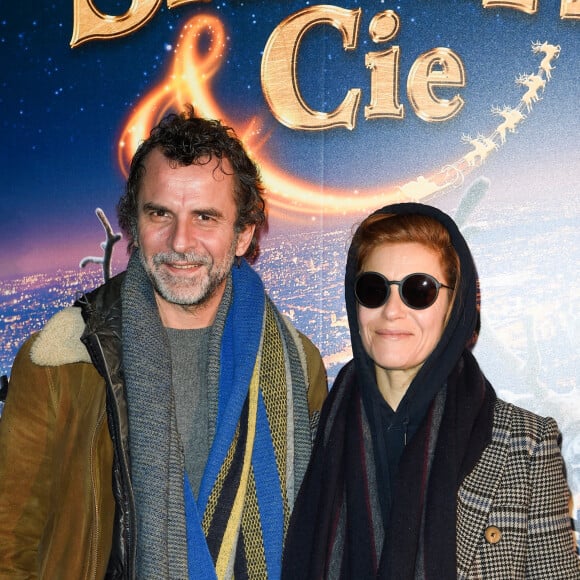 Eric Lartigau et sa femme Marina Foïs - Avant-première du film "Santa & Cie" au cinéma Pathé Beaugrenelle à Paris le 3 décembre 2017. © Coadic Guirec/Bestimage