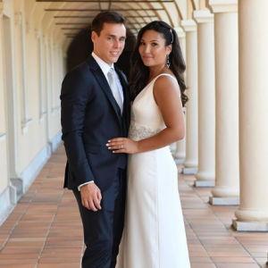 Marie Chevallier a osé la combinaison pour son mariage civil avec Louis Ducruet, le 26 juillet 2019 à Monaco.