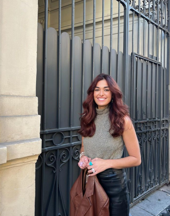 Lison Di Martino (ex-Miss Paris 2017) au casting de l'émission de télé-réalité "Cosmic Love" - Instagram