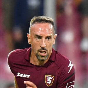 Franck Ribery lors du match de Serie A opposant l'AC Milan à l'US Salernitana au stade San Siro, à Milan, Italie. © Francesco Scaccianoce/LPS/Zuma Press/Bestimage