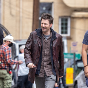 Exclusif - Chris Evans sur le tournage du film "Red One" à Atlanta le 13 octobre 2022.