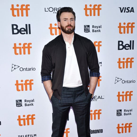 Chris Evans - Photocall du film " Knives Out " lors du Festival International du Film de Toronto 2019 (TIFF), Toronto, le 7septembre 2019.