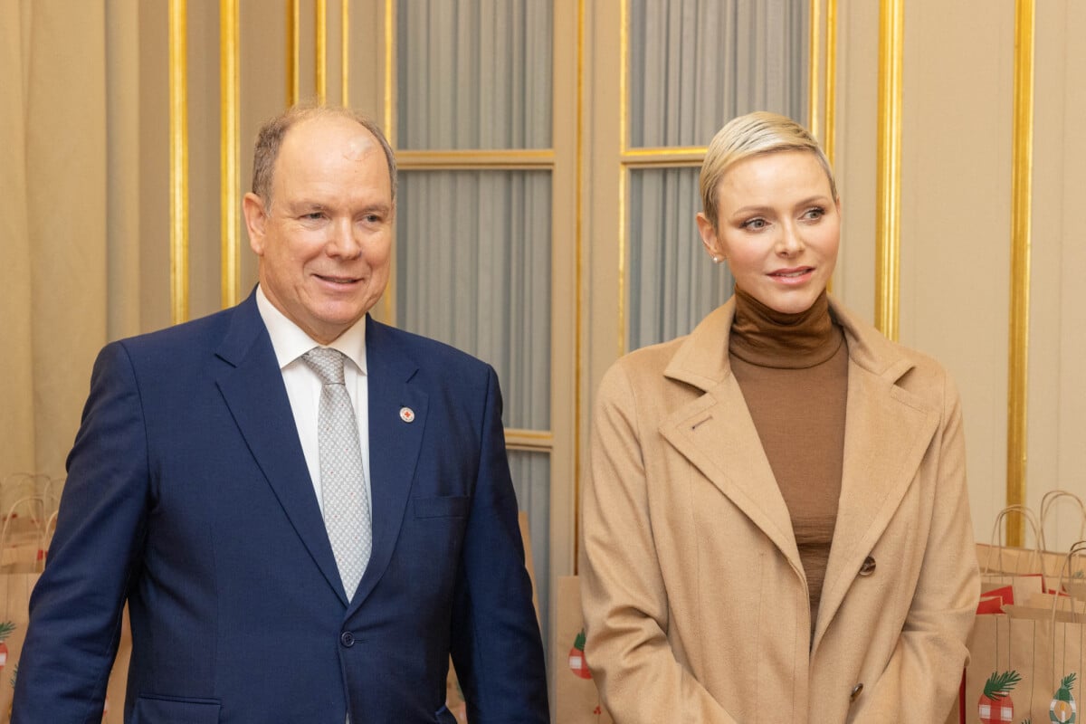 Photo Le Prince Albert Ii Et La Princesse Charl Ne De Monaco