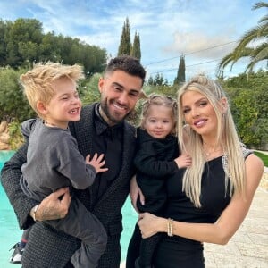 Jessica Thivenin et Thibault Garcia avec leurs enfants Leewane et Maylone