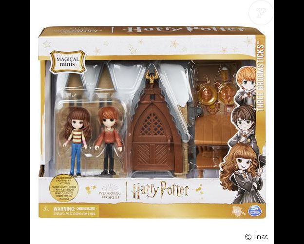 Il est l'heure de se détendre autour d'une bonne Bièreaubeurre avec ce jeu le pub Les Trois Balais Harry Potter Magical Minis Wizarding World