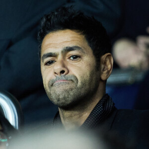 Jamel Debbouze - People dans les tribunes du match de Ligue 1 Uber Eats "PSG contre Angers" (2-0) au Parc des Princes à Paris le 11 janvier 2023. © Cyril Moreau/Bestimage