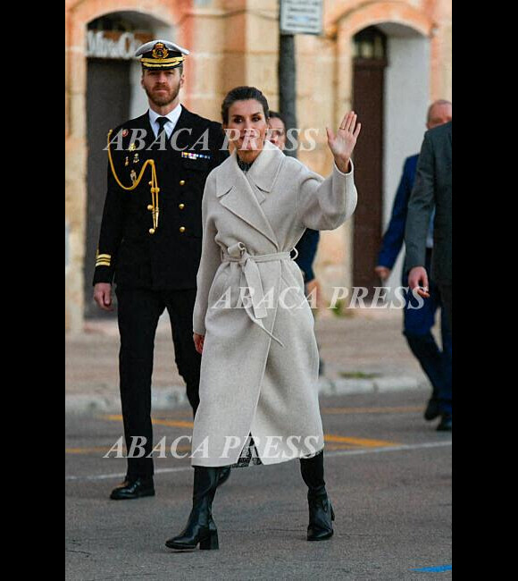 Le roi Felipe VI et la reine Letizia à Majorque le 12 Janvier 2023. Photo by Gtres/ABACAPRESS.COM