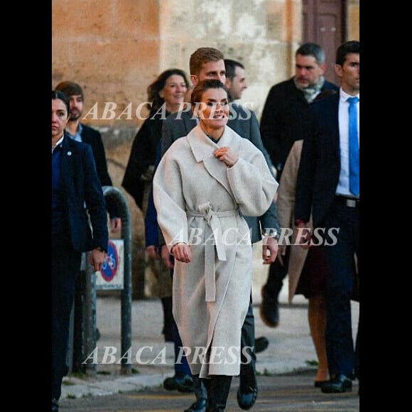 Le roi Felipe VI et la reine Letizia à Majorque le 12 Janvier 2023. Photo by Gtres/ABACAPRESS.COM