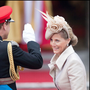 Prince Harry et Sophie de Wessex - Mariage de Kate Middleton et du prince William d'Angleterre à Londres. Le 29 avril 2011