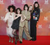 Paola Locatelli, Saül Benchetrit, Angèle Metzger, Andréa Furet, Daphné Burki de la série CHAIR TENDRE - Photocall de la soirée d'ouverture du Festival Séries Mania à Lille. Le 18 mars 2022 © Christophe Aubert via Bestimage