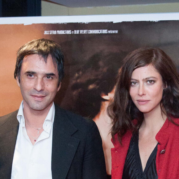 Samuel Benchetrit, Anna Mouglalis - Avant-première du film "Un voyage" à l'UGC Les Halles à Paris le 10 avril 2014.