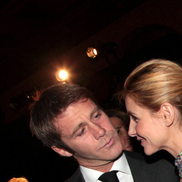 Le prince Emmanuel Philibert de Savoie et la princesse Clotilde de Savoie en soirée à Gstaad en Suisse le 17 février 2011