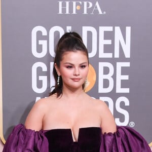 Selena Gomez au photocall de la 80ème cérémonie des Golden Globe, au "Beverly Hilton" à Los Angeles, le 10 janvier 2023. 