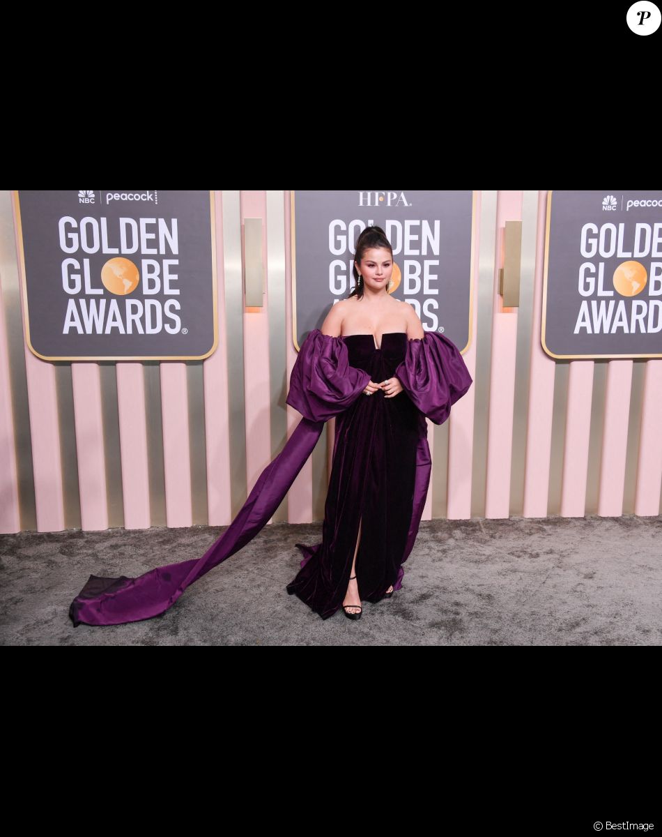 Selena Gomez au photocall de la 80ème cérémonie des Golden Globe, au "Beverly Hilton" à Los Angeles, le 10 janvier 2023.