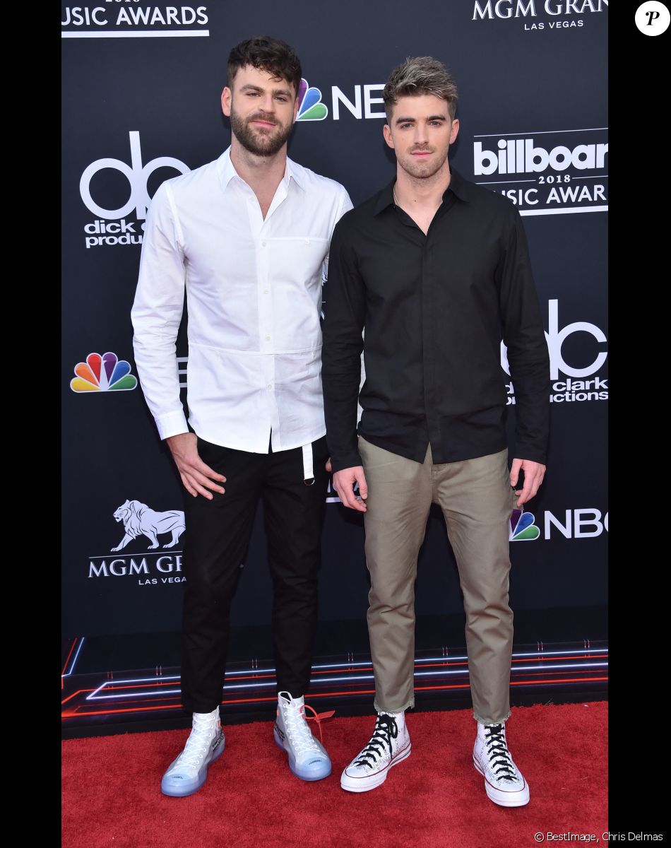 The Chainsmokers (Andrew Taggart et Alex Pall) à la soirée Billboard Music awards au MGM Grand Garden Arena à Las Vegas, le 20 mai 2018 © Chris Delmas/Bestimage