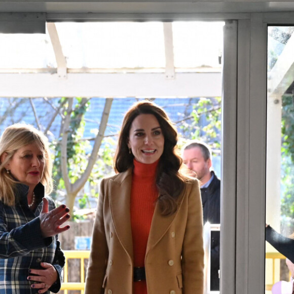 Kate Catherine Middleton, princesse de Galles, en visite à la crèche Foxcubs à Luton. Le 18 janvier 2023 