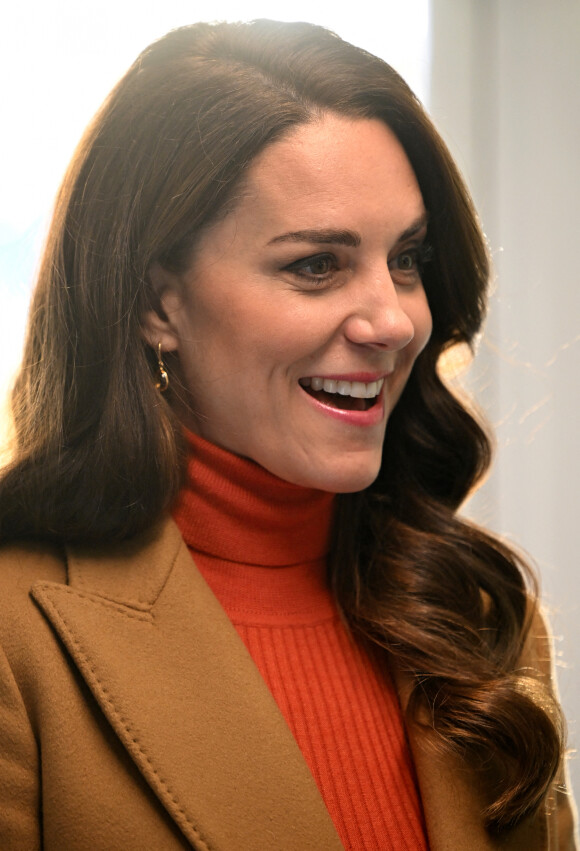 Kate Catherine Middleton, princesse de Galles, en visite à la crèche Foxcubs à Luton. Le 18 janvier 2023 