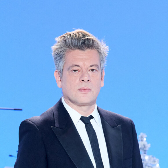 Exclusif - Benjamin Biolay lors de l'enregistrement d'un Grand show de Noël "Christmas Show" imaginé par B.Biolay avec une pléiade d'artistes prestigieux au Casino de Paris, France, le 29 septembre 2022, diffusé sur Canal+, le 21 décembre 2022.. © Cyril Moreau/Bestimage