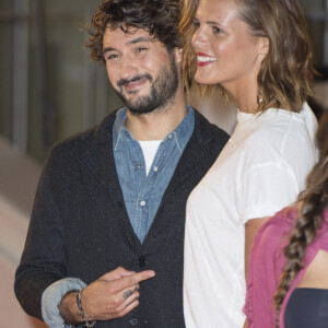 Laure Manaudou et son compagnon Jérémy Frérot - Arrivées à la 17ème cérémonie des NRJ Music Awards 2015 au Palais des Festivals à Cannes, le 7 novembre 2015. 