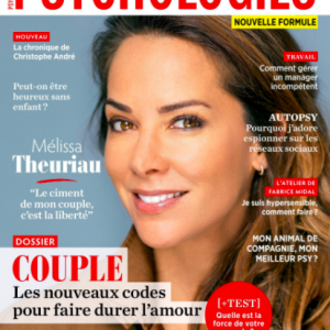 Couverture du magazine Psychologies n°442 et paru le 19 janvier 2023.
