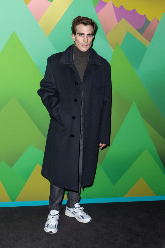 Guest au photocall du défilé Louis Vuiton lors de la Fashion Week Homme automne-hiver 2023/24 de Paris, France, le 19 janvier 2023. © Olivier Borde/Bestimage 