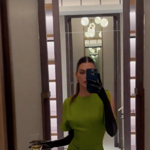Kendall Jenner à l'inauguration d'un hôtel de luxe à Dubaï