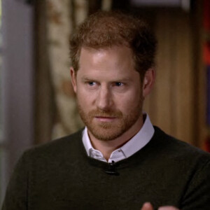 Images de l'émission "60 Minutes" avec le prince Harry. © JLPPA/Bestimage 