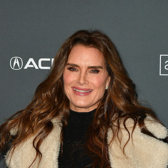 Brooke Shields à la première de "Pretty Baby" lors du Festival du Film de Sundance 2023 à Park City, le 20 janvier 2023. 