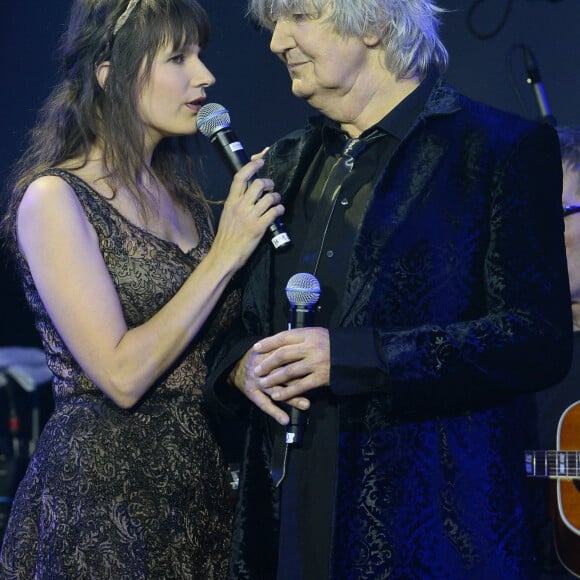 Camille et Jacques Higelin - Les 50 ans de France Inter a la Gaite Lyrique a Paris, le 8 decembre 2013.