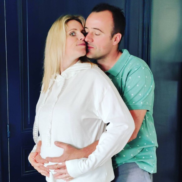 Mélanie et son époux Franck sur Instagram.