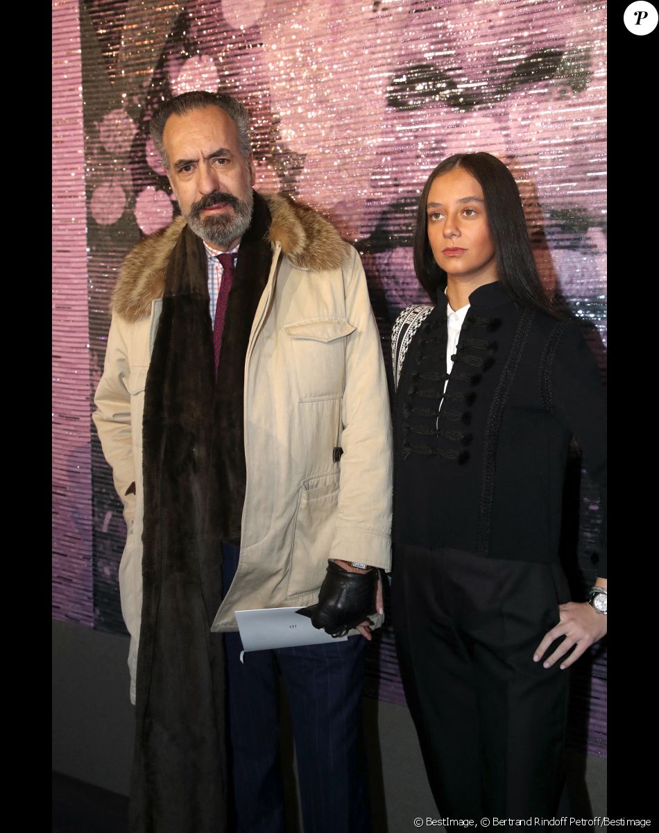Jaime De Marichalar et Victoria De Marichalar - Photocall au défilé de mode Haute-Couture Christian Dior au musée Rodin lors de la Fashion Week Printemps-été 2023 de Paris, France, le 23 janvier 2023. © Bertrand Rindoff Petroff/Bestimage
