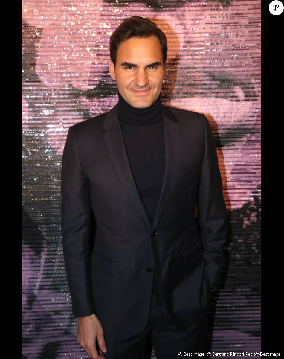 Roger Federer - Photocall au défilé de mode Haute-Couture Christian Dior au musée Rodin lors de la Fashion Week Printemps-été 2023 de Paris, France, le 23 janvier 2023. © Bertrand Rindoff Petroff/Bestimage