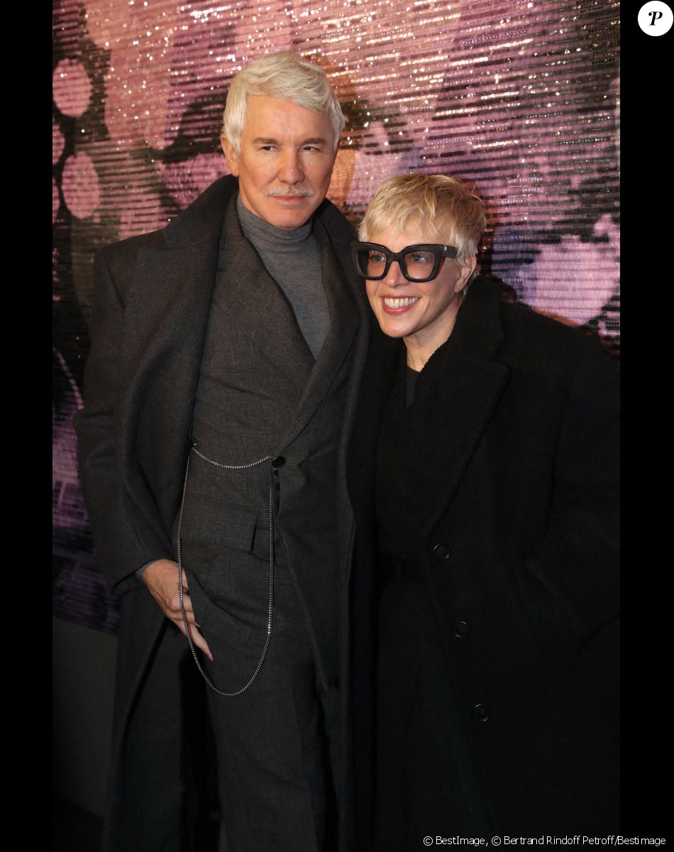 Baz Luhrmann et Catherine Martin - Photocall au défilé de mode Haute-Couture Christian Dior au musée Rodin lors de la Fashion Week Printemps-été 2023 de Paris, France, le 23 janvier 2023. © Bertrand Rindoff Petroff/Bestimage