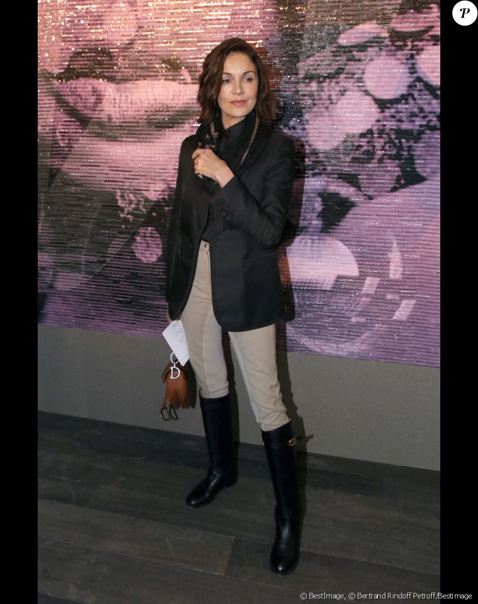 Nadia Fares - Photocall au défilé de mode Haute-Couture Christian Dior au musée Rodin lors de la Fashion Week Printemps-été 2023 de Paris, France, le 23 janvier 2023. © Bertrand Rindoff Petroff/Bestimage